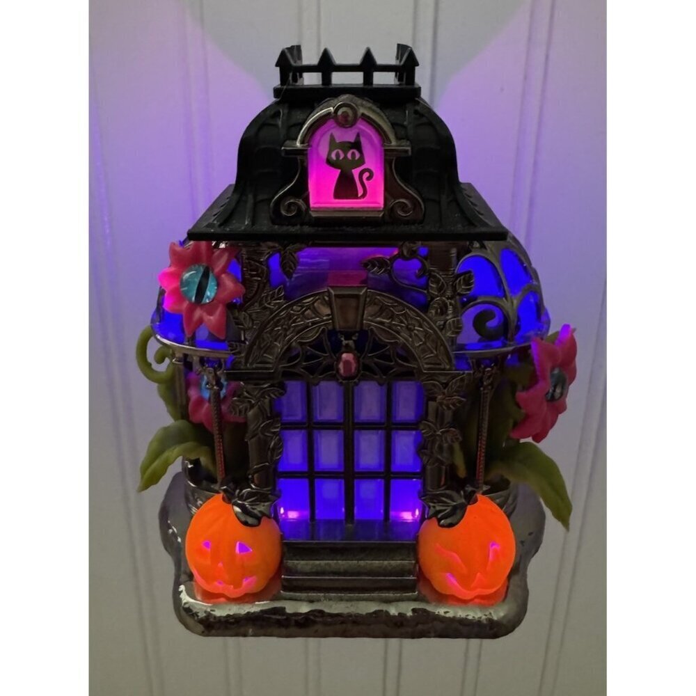 Bath & Body Works Wallflower Haunted Conservatory Halloween Projector Black Cat